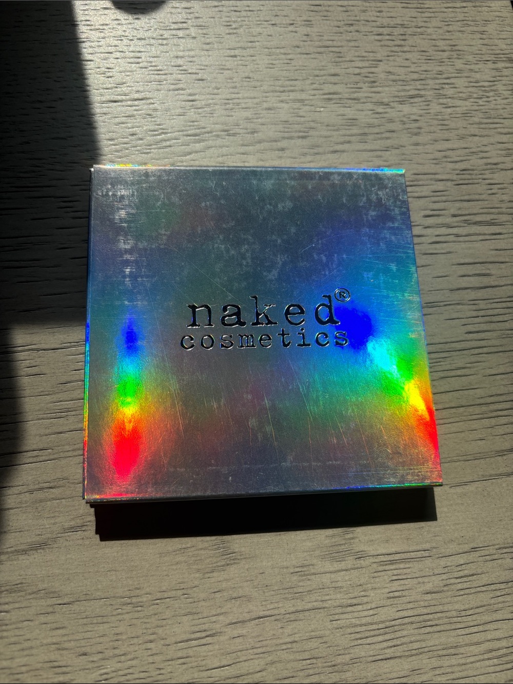 Naked Cosmetics Holographic Box